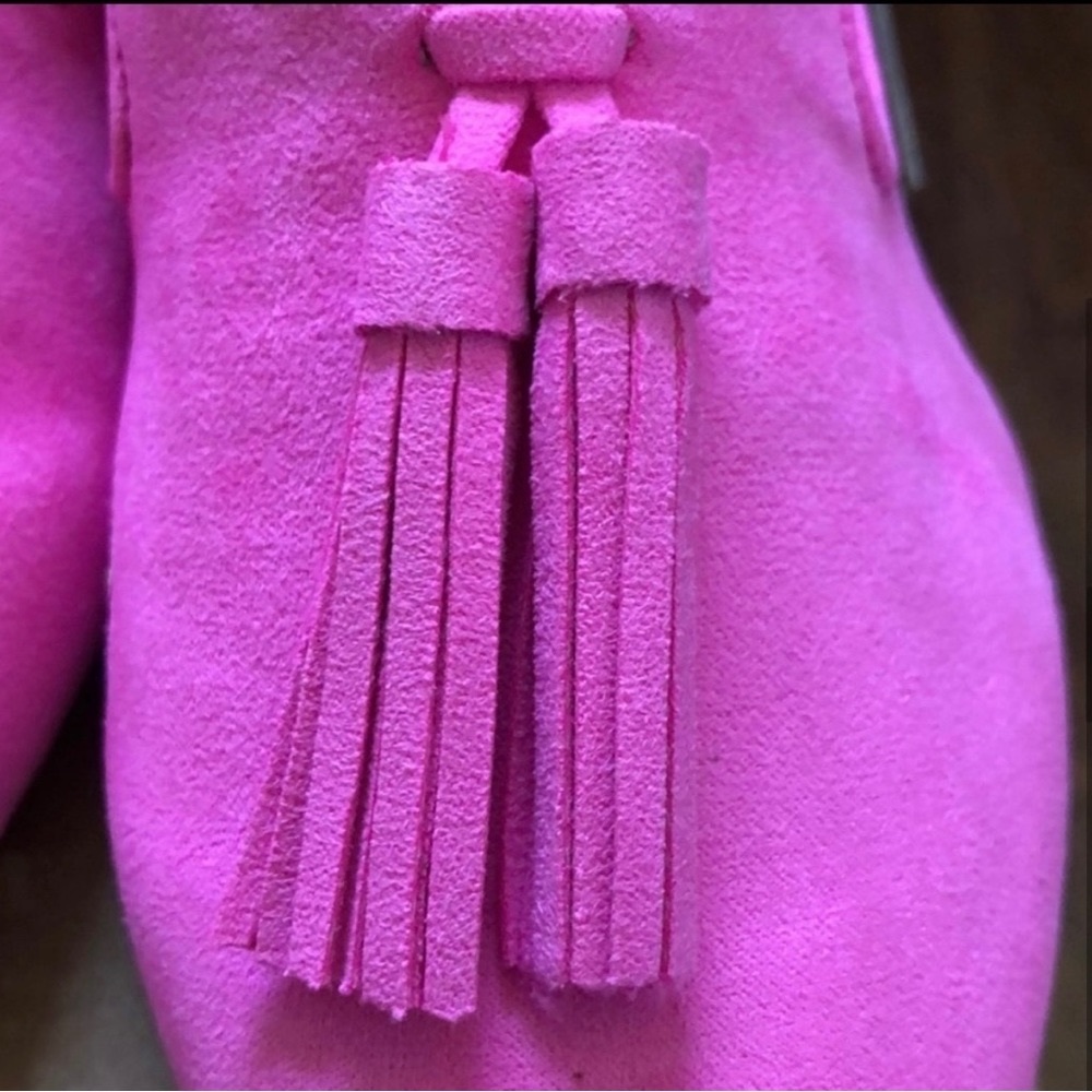 NWT J CREW Pink flats. Adorable show stopper!💗